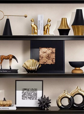 现代简约高档软装饰品摆件