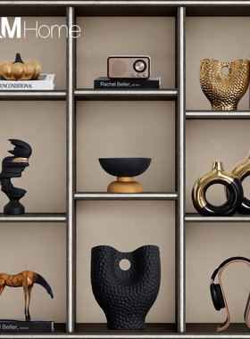 艺术人头像家居轻奢高档装饰摆件