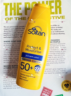 现货英国Boots Soltan防晒霜成人三重防晒保湿SPF50倍200ml新版