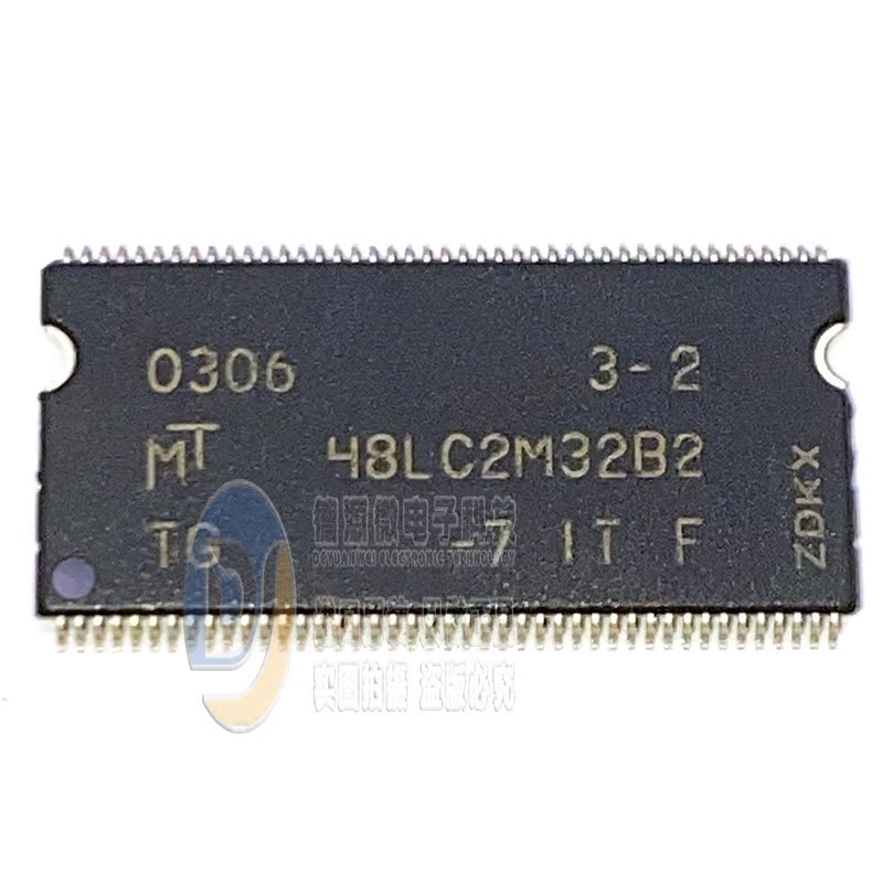 全新原装 MT48LC2M32B2TG-7IT 48LC2M32B2 TSOP-86  内存芯片 IC - 图0