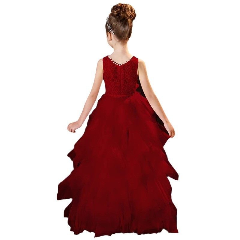 生日派对模特艺考主持大码礼服女童连衣裙夏季中大童胖妹妹公主裙,淘宝优惠券,粉丝福利购,淘宝优惠卷