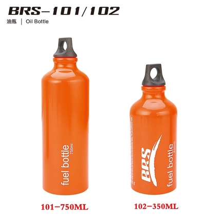 兄弟BRS101/102汽油瓶530ML/1000750ML户外油瓶油气两用炉油瓶-图0