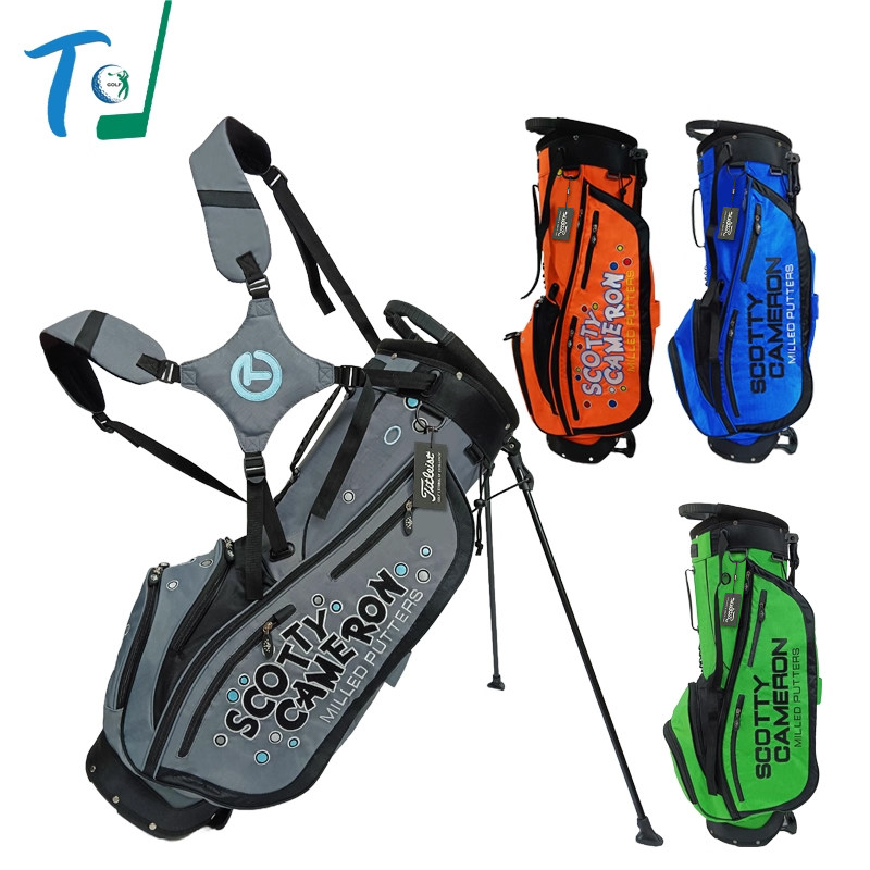 Orange pony golf stand bag large capacity