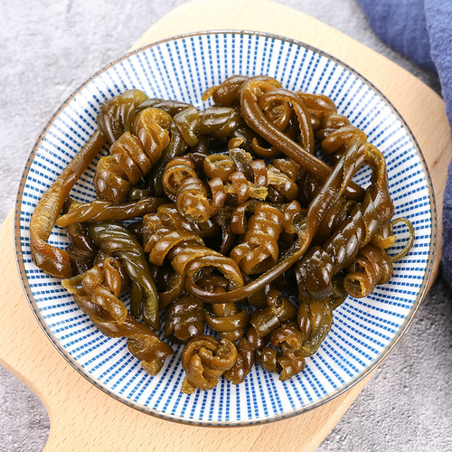 海茸干货天然海藻素食海洋蔬菜胶原蛋白海笋条凉拌菜火锅食材 - 图2