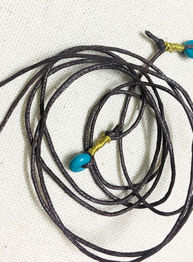 花园手创 手工刺绣牡丹绣件项链 原创手作可调节项链民族风