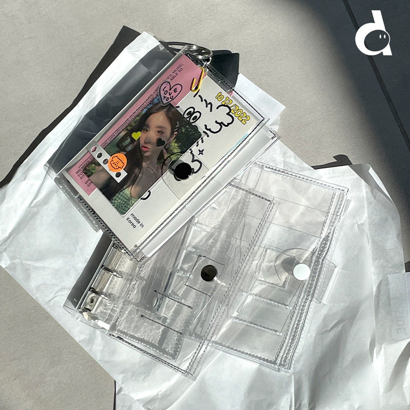 duye度也 韩国Jeongo innerside活页本A7透明壳内页封面DIY手帐,淘宝优惠券,粉丝福利购,淘宝优惠卷