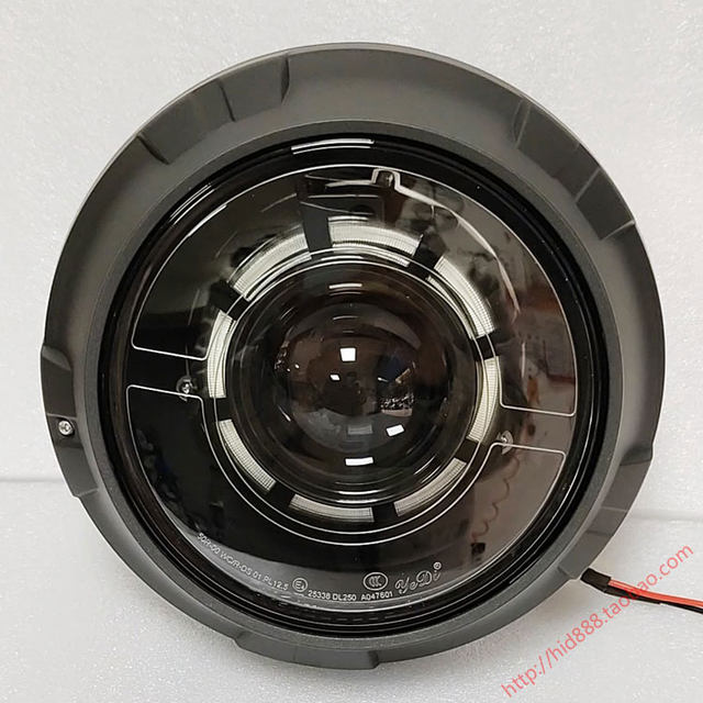 DL250 headlight assembly modified LED bifocal lens