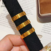 Sand Gold Thirteen Yao Mahjong Crushed Ice Ring Ring