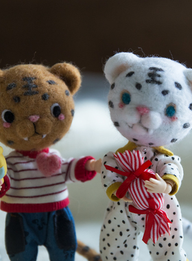 AFTERFLY关节可动老虎玩偶