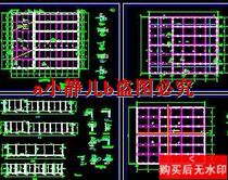 A certain C30 pool structure cad drawing structure dwg drawings