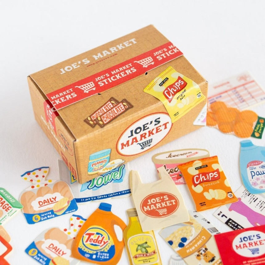 日本greetinglife新品创意盒装贴纸手账帖纸手机闪光小图案装饰,淘宝优惠券,粉丝福利购,淘宝优惠卷