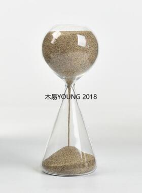 塔克拉玛干沙漠可自装沙漏空瓶星坠款空沙漏 DIY沙漏摆件可换沙