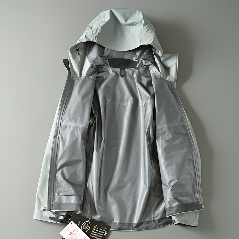 鸟家全压胶防泼水防风外贸男士户外机能登山连帽冲锋衣夹克外套潮,淘宝优惠券,粉丝福利购,淘宝优惠卷