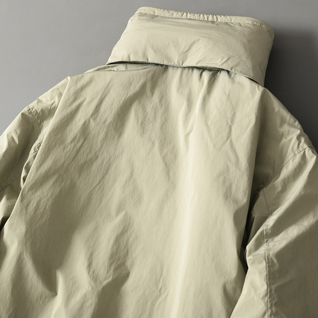 Casual loose long parka coat