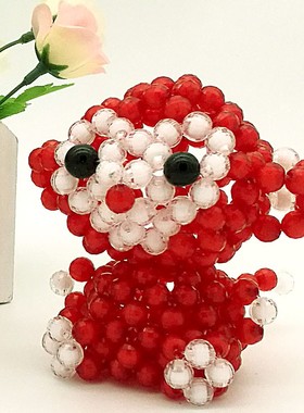 成品手工串珠编织12可爱猴工艺品