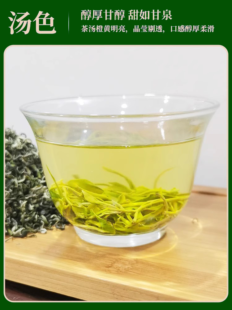 双骏绿茶2023新茶白露茶贵州湄潭秋茶罐装200g