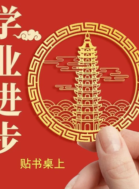 文昌塔顺利金榜题名文曲星帝君贴