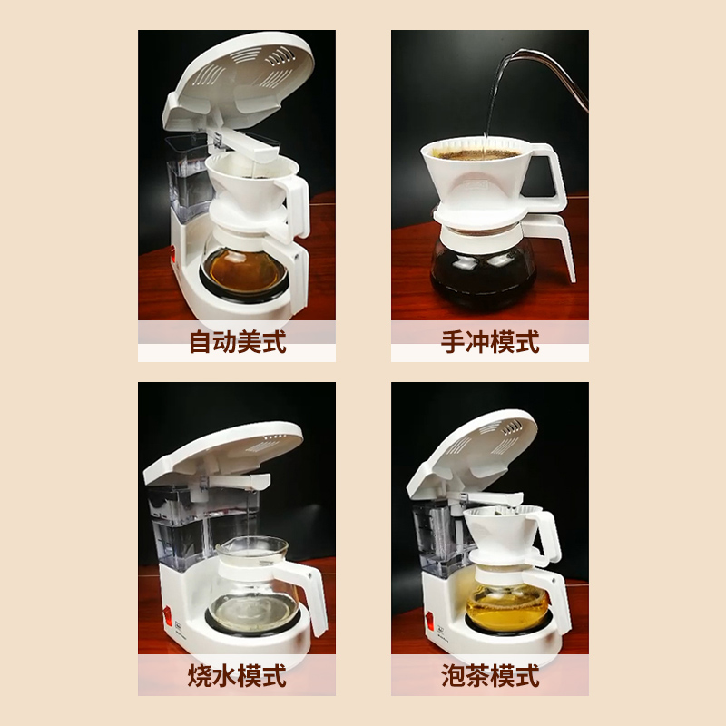 Melitta/美乐家 1015-01滴漏式咖啡机家用小型美式手冲煮电咖啡壶 - 图2