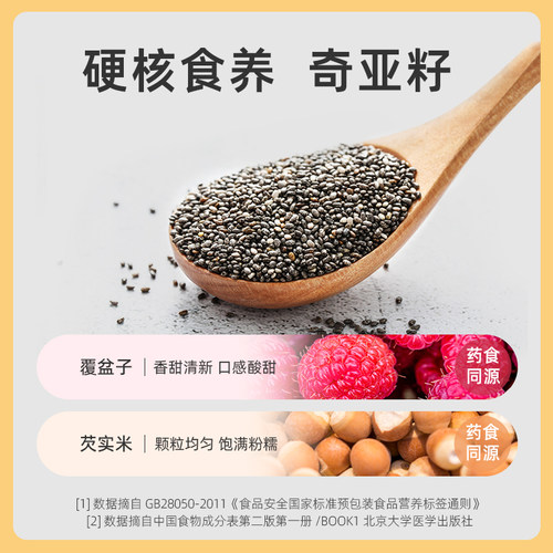 燕之坊黑八宝450g罐装芝麻糊黑豆枸杞桑葚黑食材高蛋白早餐代餐粉 - 图1