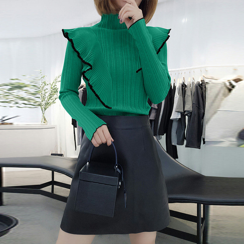 欧洲站秋装2020新款欧货秋冬毛衣 梵莉思女装毛针织衫