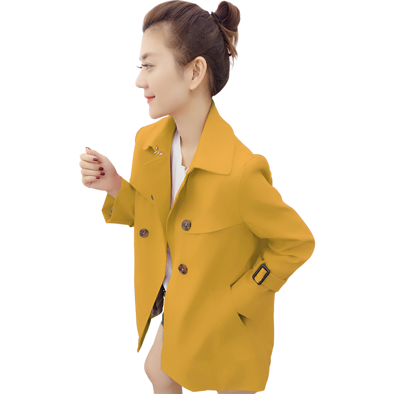 欧洲站秋装2020新款欧货秋季风衣 梵莉思女装风衣