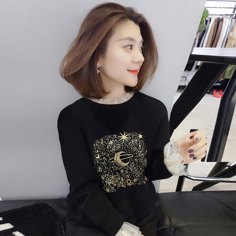 欧洲站秋装2020新款秋季高端卫衣 梵莉思女装卫衣/绒衫