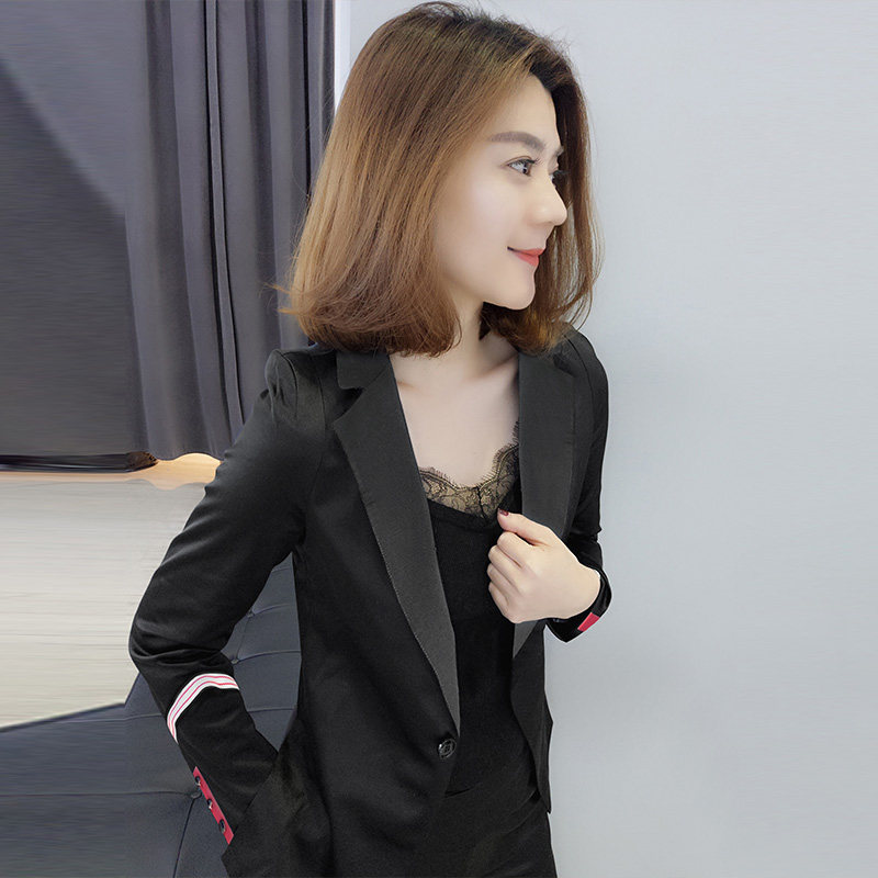 欧洲站秋装2020新款欧货女士休闲 梵莉思女装短外套