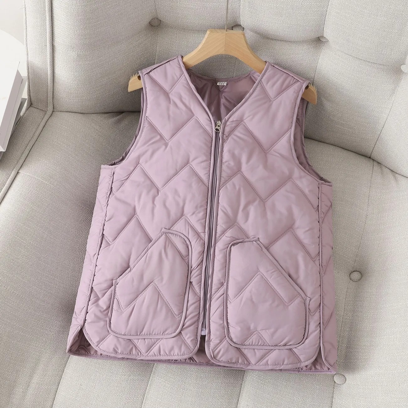 秋冬短款马甲女冬外穿马夹2025新款简约宽松办公坎肩女款背心,淘宝优惠券,粉丝福利购,淘宝优惠卷