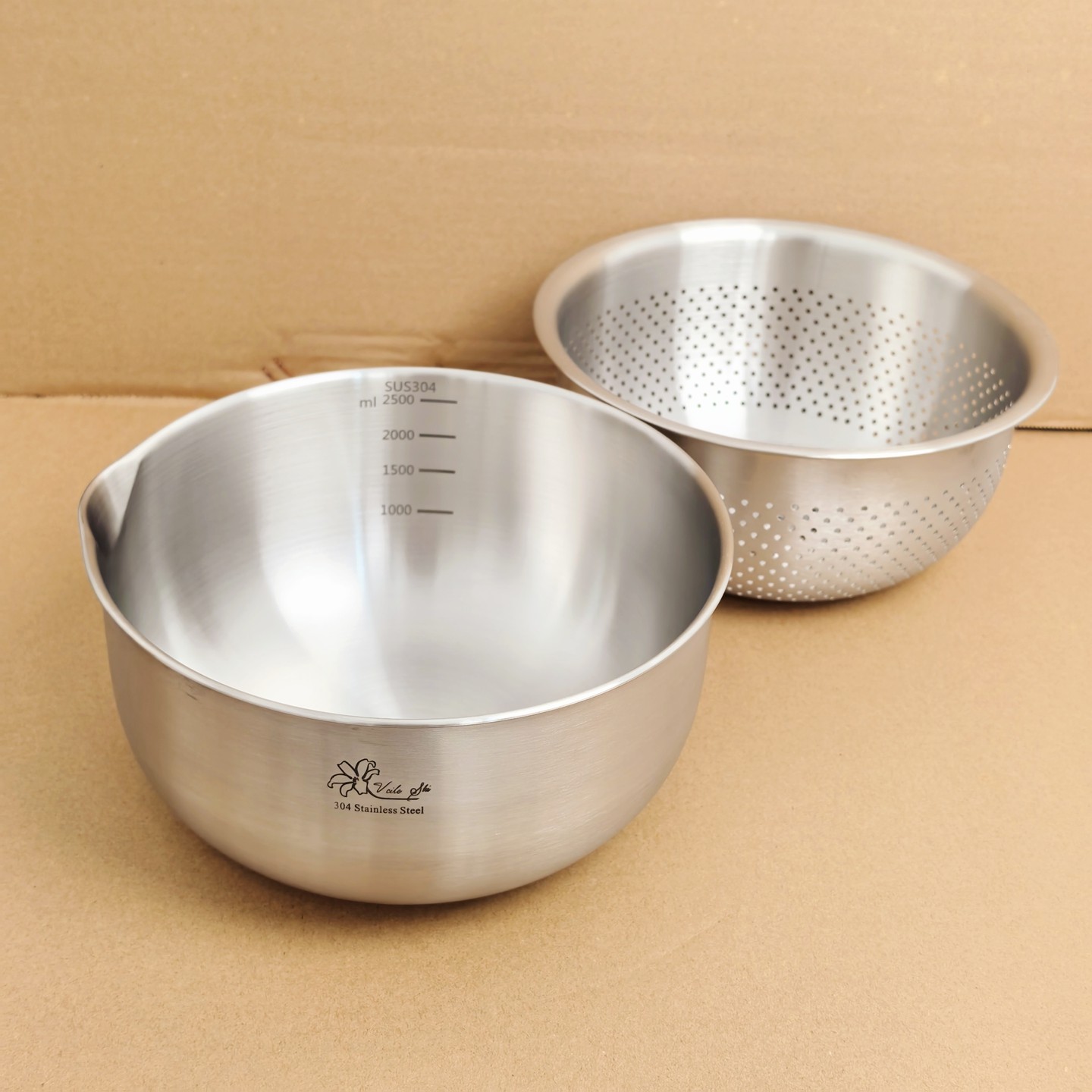 微瑕清货不锈钢沥水篮两件套河面洗菜盆淘米盆滤水水果盆家用,淘宝优惠券,粉丝福利购,淘宝优惠卷