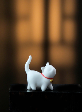 可爱小猫猫咪摆件陶瓷卡通礼物