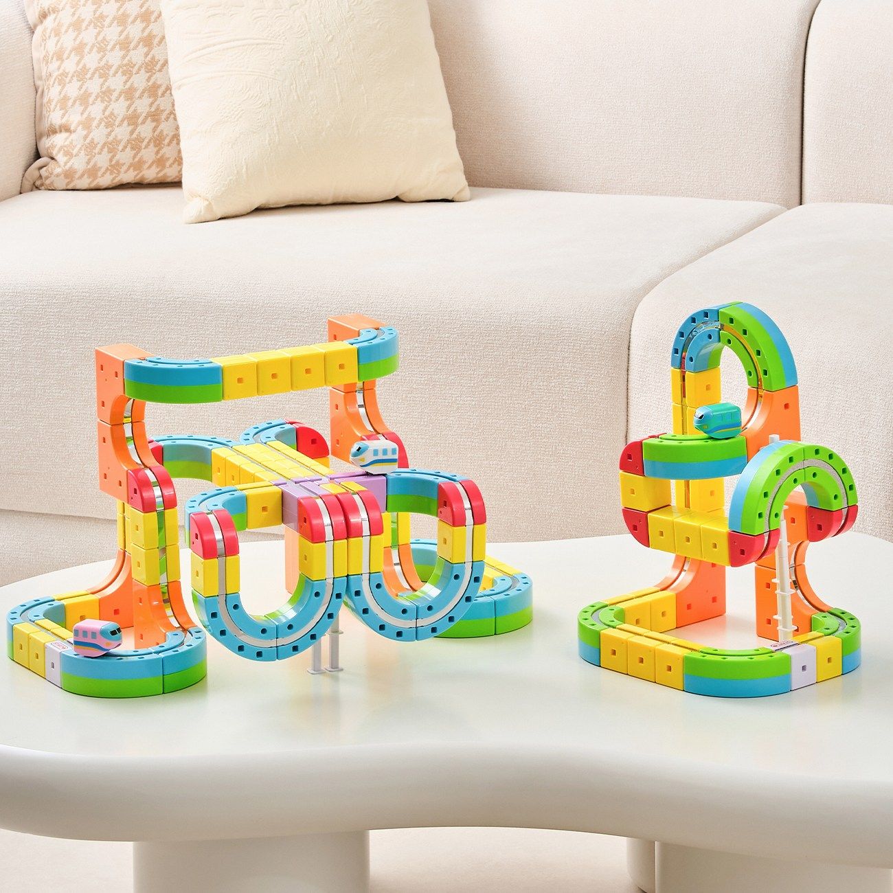 合金火车反重力电动高铁儿童玩具男孩3到6岁磁力轨道积木生日礼物,淘宝优惠券,粉丝福利购,淘宝优惠卷