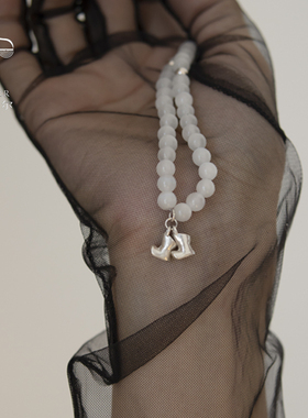 勒勒尔925银猫眼石女轻奢