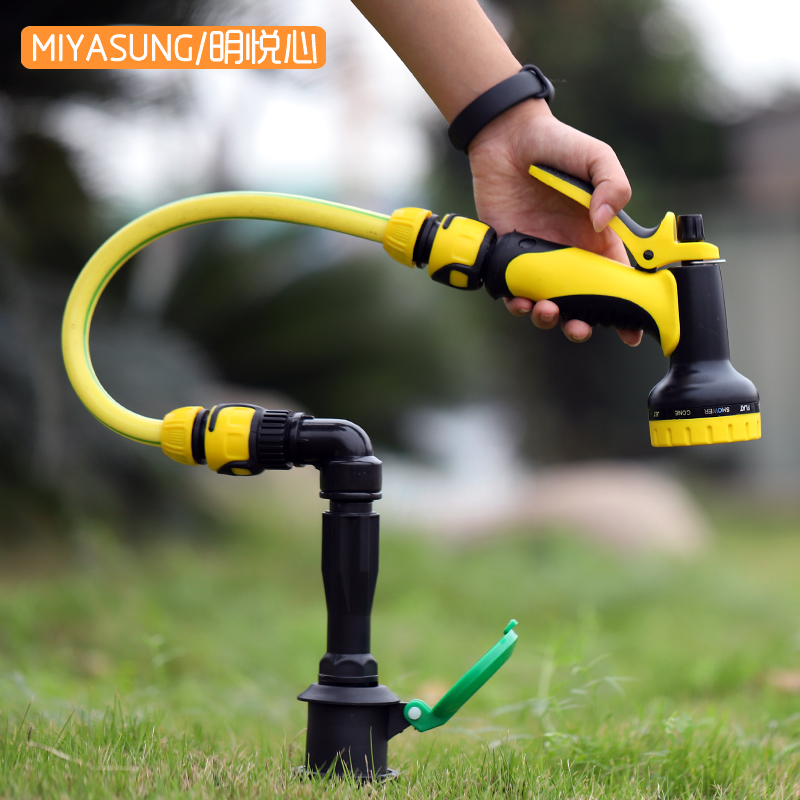 快速取水阀草坪取水器园林绿化水管弯头接头浇水地插6分1寸取水杆,淘宝优惠券,粉丝福利购,淘宝优惠卷