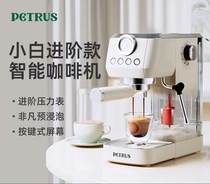 Platcule PE3655 Espresso Coffee Maker Professional Home Small Semiautomatic Coffee Machine Steam Whipped Cream