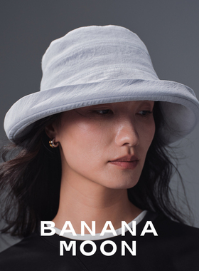 CleanFit实戴时髦_定纺高等级汉麻卷边遮阳帽前宽后窄超薄女盆帽