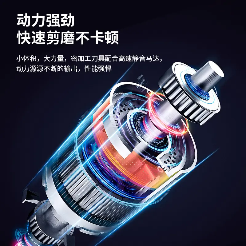 德国电动指甲刀全自动指甲剪手脚两用磨甲器老人儿童指甲钳修剪器 - 图1