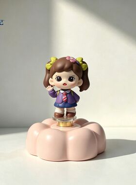 妹宝景德镇陶瓷转转摆件Zoraa泡泡玛特可爱桌面小装饰毕业礼物