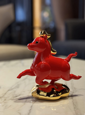 RODEO ART LING LOONG马摆件礼物男女朋友亲友生肖2026年生肖装饰