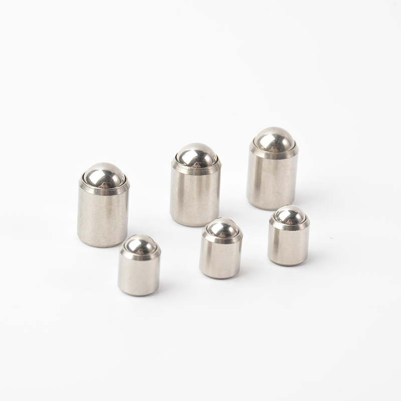 Press-Fit Plunger Stainless Steel Spring Ball Plungers D3-D6 - 图1