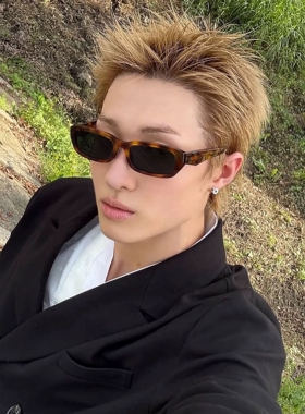 martin马丁同款墨镜男款街头复古嘻哈小框防紫外线近视太阳眼镜女