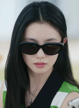 陷入我们的热恋刘浩存徐栀同款太阳眼镜男女ins复古欧美墨镜潮