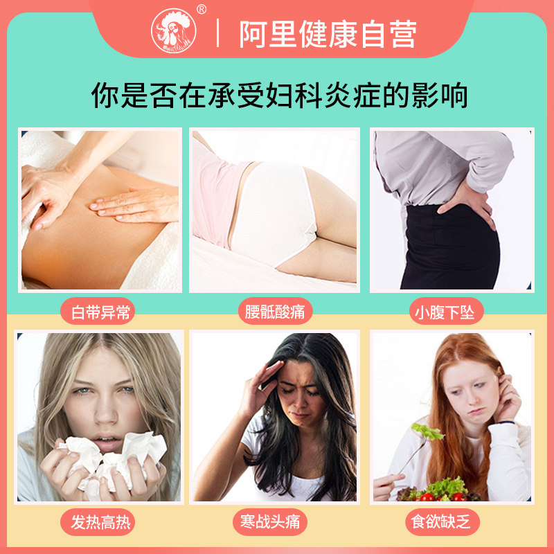 片48粒附件炎盆腔炎异味金鸡胶囊 金鸡医药妇科用药
