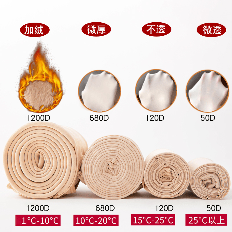 春秋款光腿神器裸感中厚肉色连裤袜 妮轻连裤袜/打底袜