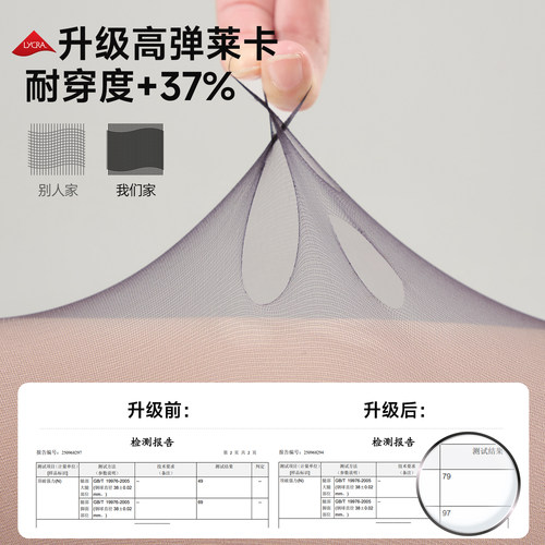 黑丝透肤光腿神器女春秋冬双层加绒加厚黑色丝袜性感打底连裤袜 - 图3