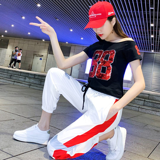 Vêtements de performance décontractés de style coréen pour étudiants Jazz Dance