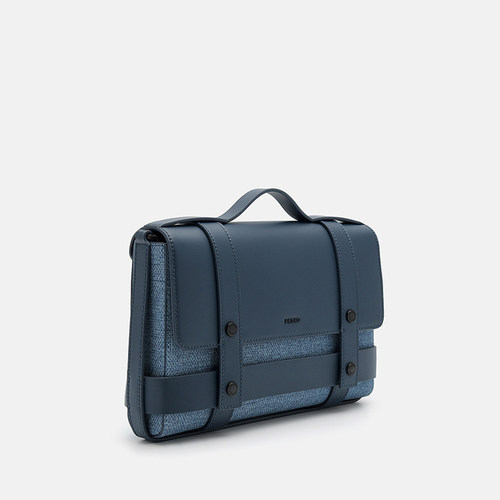 PEDRO翻盖斜挎包男士纯色简约邮差包轻便单肩包PM2-26320213 - 图1