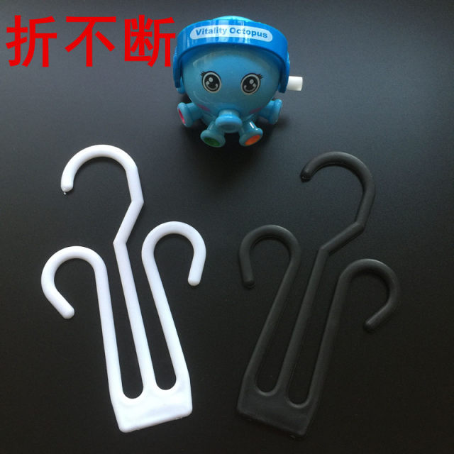 Supermarket display slippers chain cotton shoe hook hook hook hook hook plastic shoe hook -hook -linked sandals hook hook