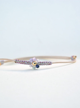 夏日浪漫治愈手绳简约天然石手链