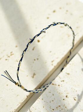 碎花手链仙踪珍珠原创设计