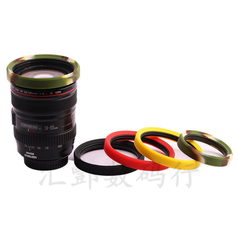 适用佳能单反相机镜头保护圈尼康镜头防撞环索尼防磕防摔变焦环皮,淘宝优惠券,粉丝福利购,淘宝优惠卷